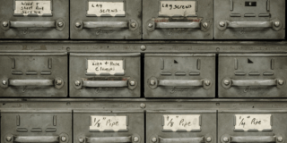 organizing materials