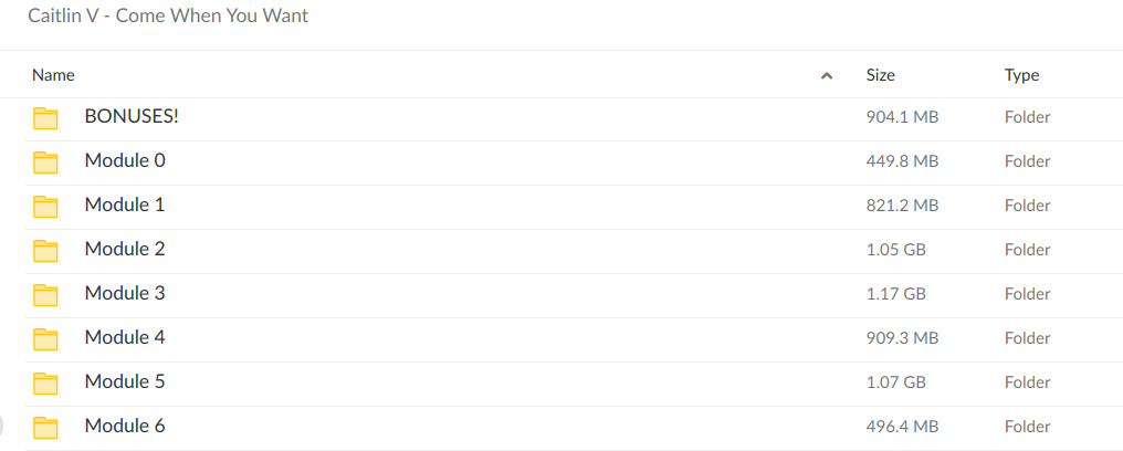 Caitlin V - Come When You Want - download