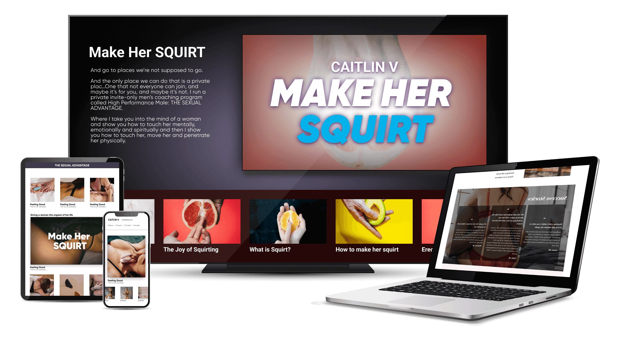 Caitlin V - Make Her Squirt Course