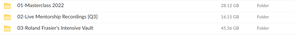 Roland Frasier – Consulting For Equity Masterclass