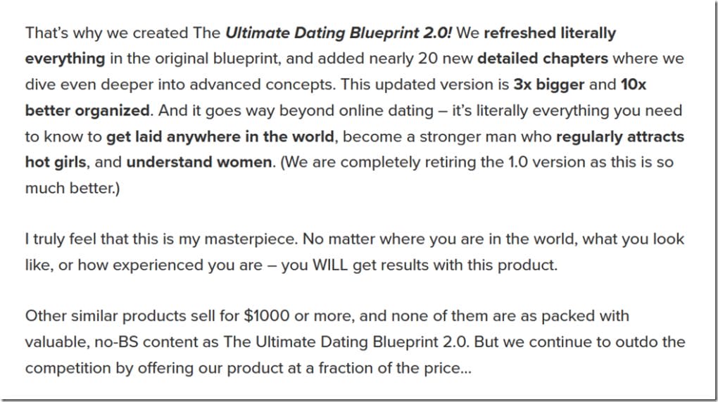 The Ultimate Dating Blueprint 2.0 - Playing Fire1