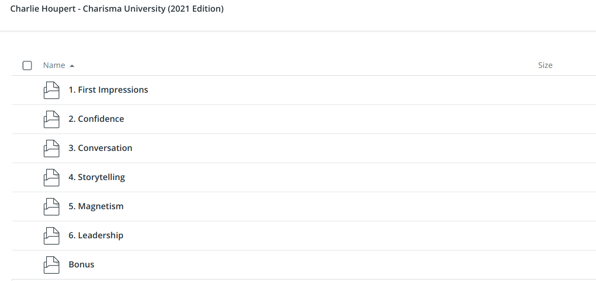 Charlie Houpert – Charisma University (2021 Edition)- download