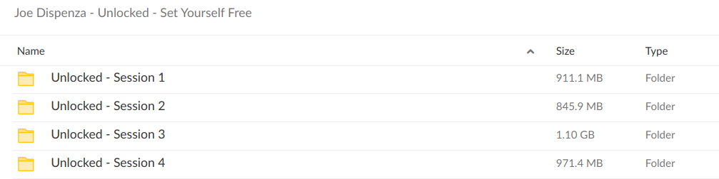 Joe Dispenza – Unlocked – Set Yourself Free - Download