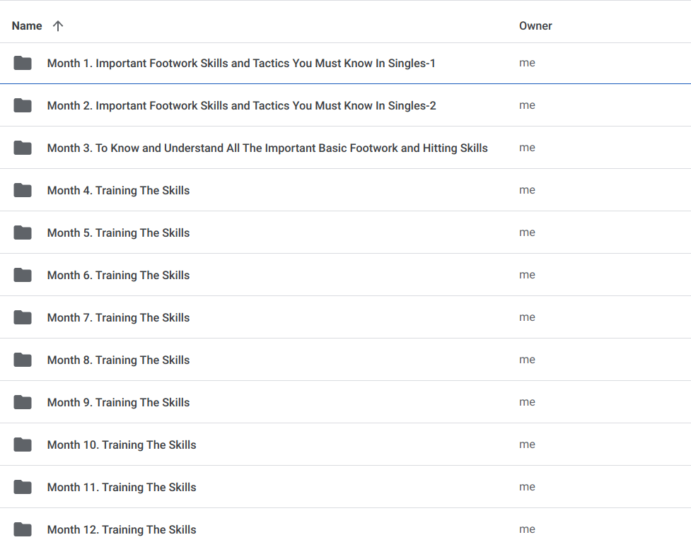 Lee Jae Bok - 12 SINGLES Training Course - 12 Month Program - download