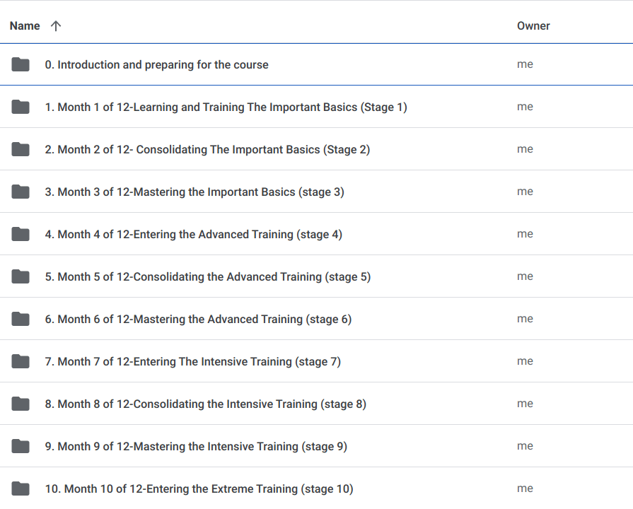 Lee Jae Bok - Level Doubles Training Course - 10 Month Program - download