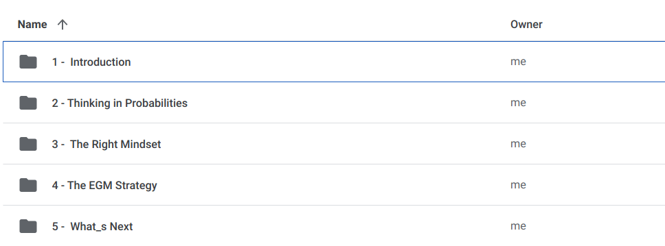 Lone Stock Trader Master Class The E.G.M. Stock Trading Strategy- download