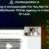 Serge Gatari – $50K_Month TikTok Agency Webinar