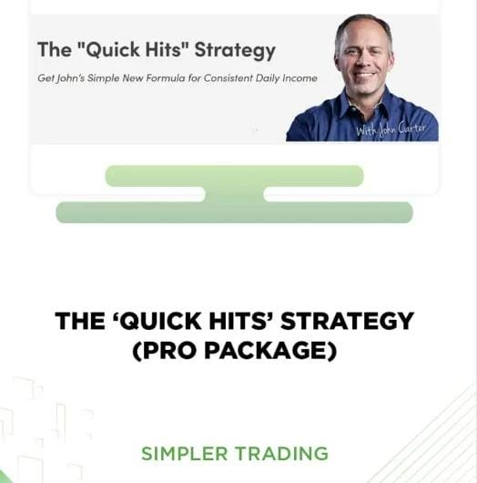 Simpler Trading John Carter - The Quick Hits Pro Package