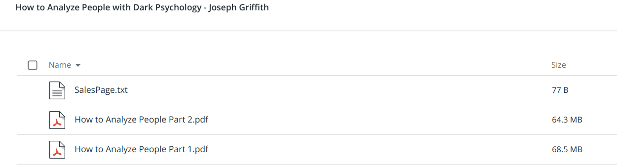 How to Analyze People with Dark Psychology – Joseph Griffith