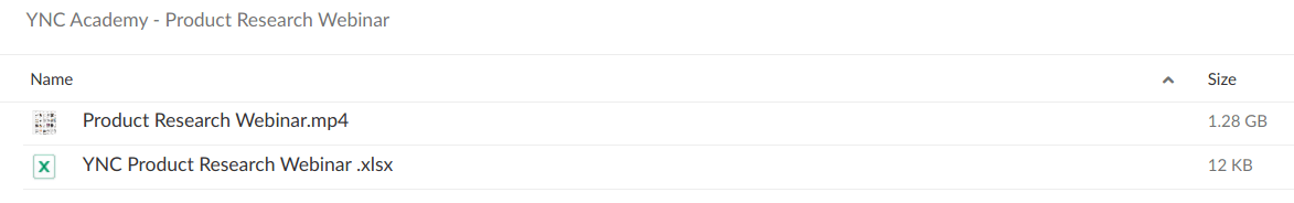 Yik Chan – YNC Academy – Product Research Webinar - download
