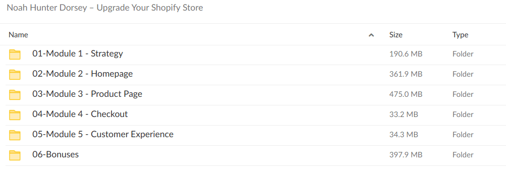 Noah Hunter Dorsey – Upgrade Your Shopify Store - download