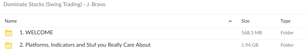 Dominate Stocks (Swing Trading) – J. Bravo