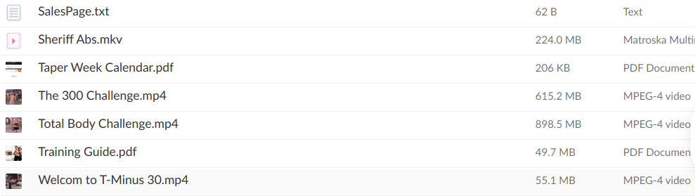 Beachbody – Tough Mudder T-MINUS 30