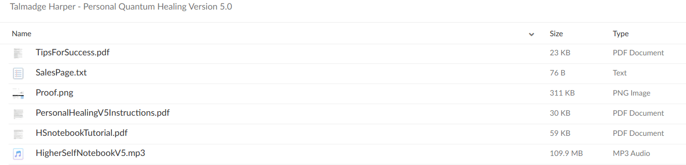 Talmadge Harper – Personal Quantum Healing Version 5.0 - download