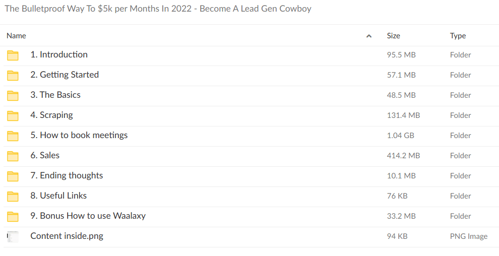 The Bulletproof Way To $5k Months In 2022: Become A Lead Gen Cowboy - download
