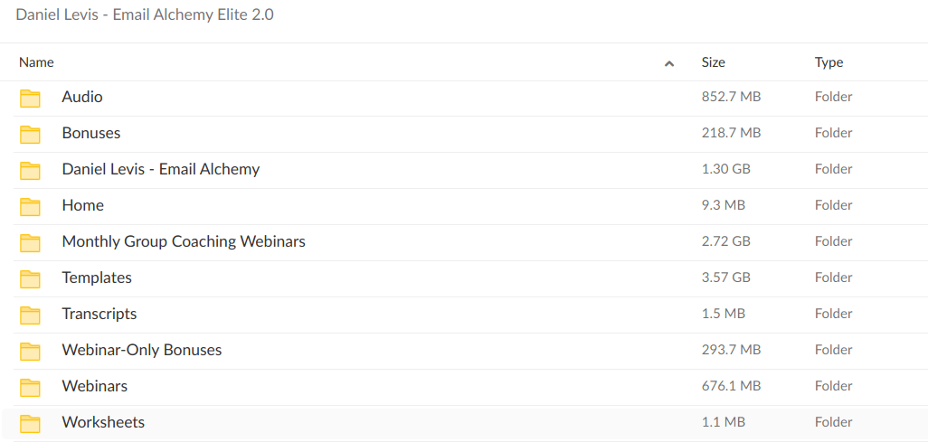 Daniel Levis Email Alchemy Elite 20 - download