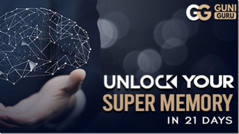 Guniguru Unlock Your Super Memory in 21 Days - feature