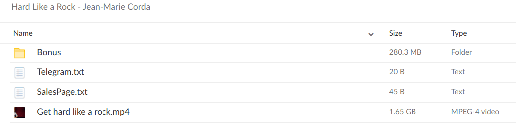 Hard Like a Rock Jean-Marie Corda - download