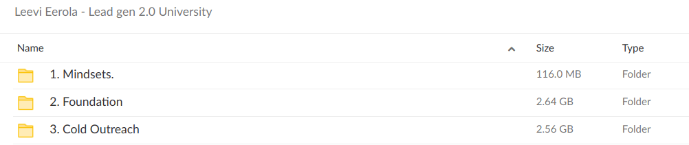 Leevi Eerola Lead gen 20 University - download