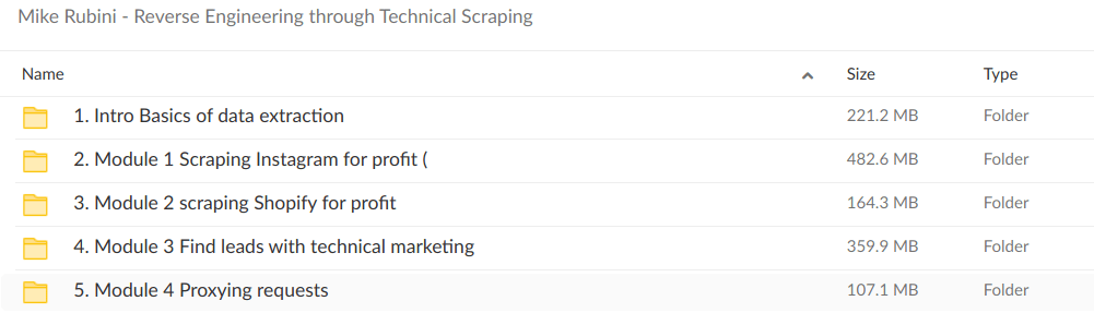 Mike Rubini Reverse Engineering through Technical Scraping - download