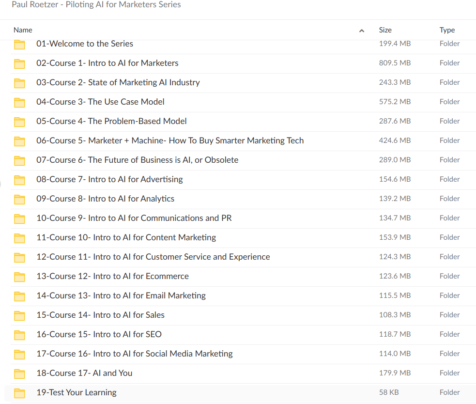 Paul Roetzer Piloting AI for Marketers Series - download