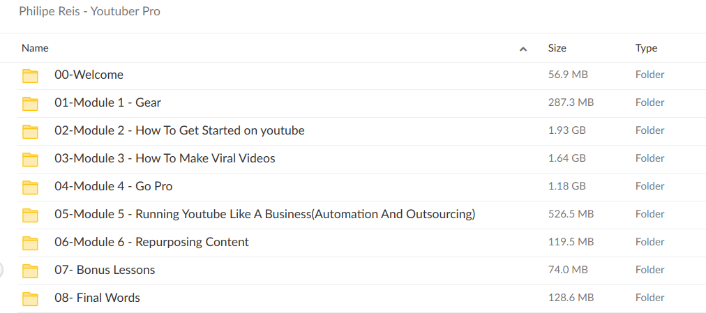 Philipe Reis Youtuber Pro University - download