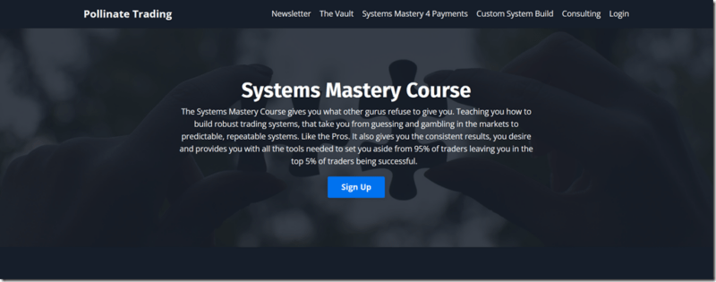Pollinate Trading Systems Mastery Course Download