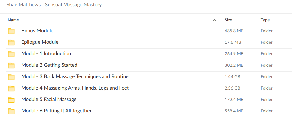 Shae Matthews – Sensual Massage Mastery