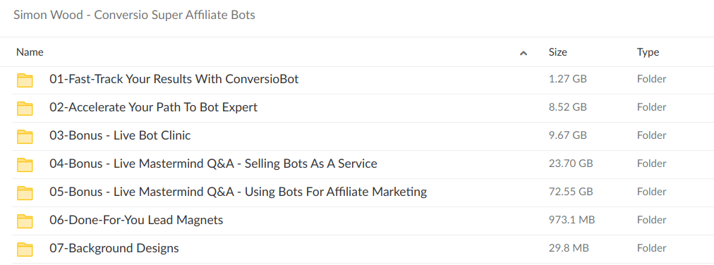 Simon Wood Conversio Super Affiliate AI Bots Download