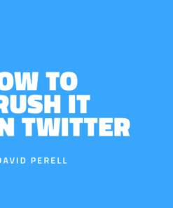 David Perell – How To Crush It on Twitter (GB)