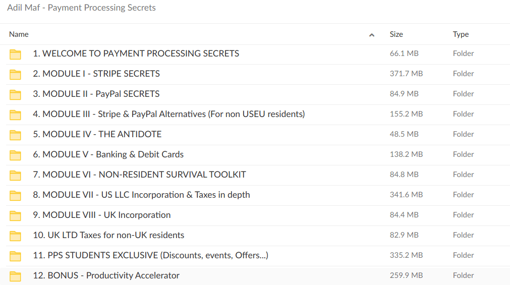 Adil Maf Payment Processing Secrets - download