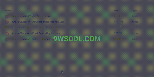 Andre Chaperon – Collection Download Proof