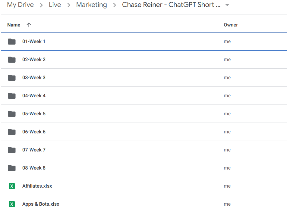 Chase Reiner - ChatGPT Short Form Riches - download