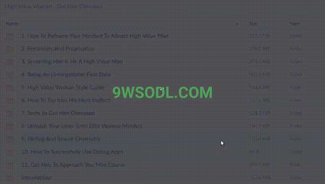 High Value Woman – Get Him Obsessed Download