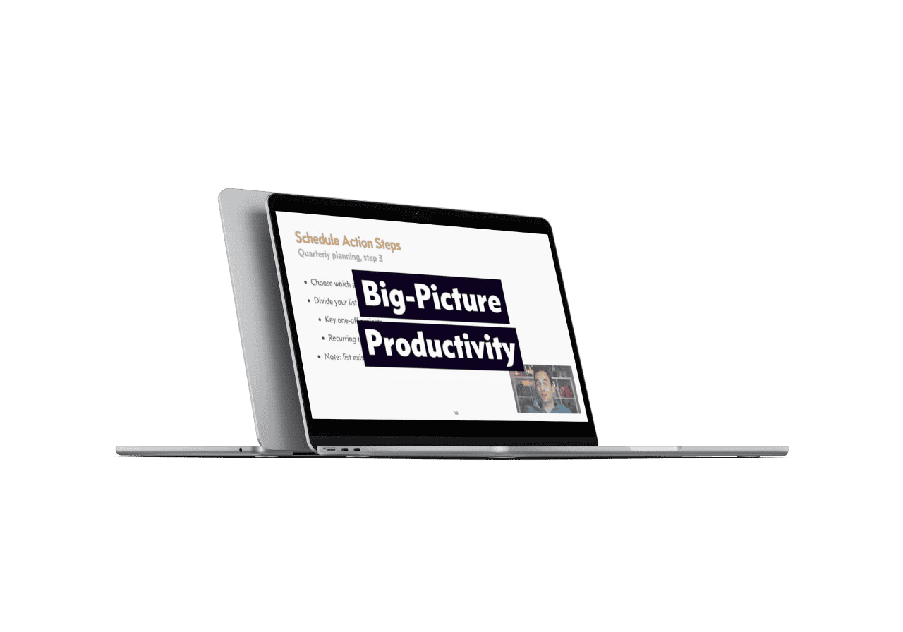 Peter Akkies - Big Picture Productivity