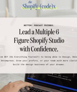 Lea Gucciardi – Shopify Code(x) Course