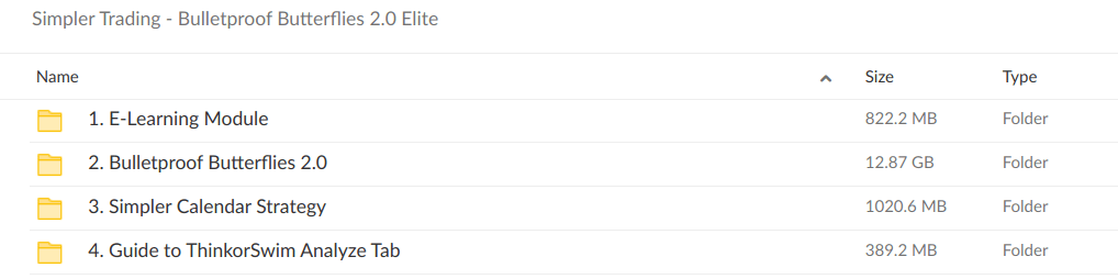 Simpler Trading Bulletproof Butterflies 20 Elite - download