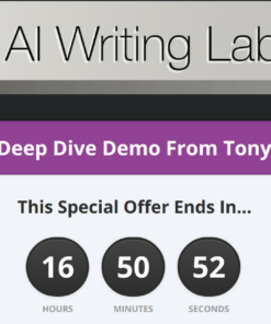 Tony Laidig Deep Dive AI Writing Lab Bundle - feature