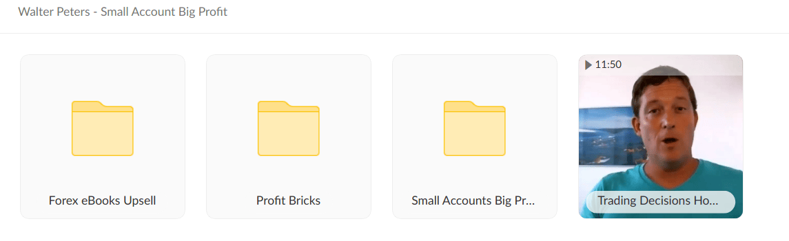 Walter Peters Small Account Big Profit - download 2