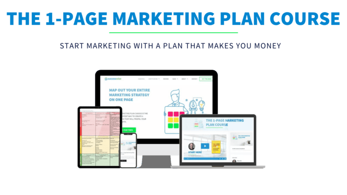 Allan Dib The 1-Page Marketing Plan - feature img