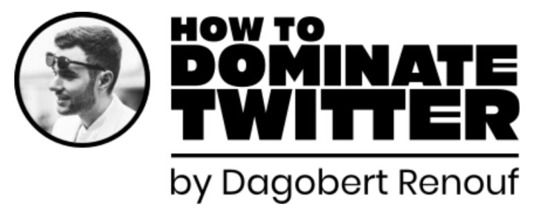 How To Dominate Twitter By Dagobert Renouf - banner