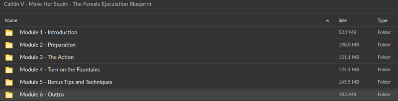 Caitlin V Make Her Squirt The Female Ejaculation Blueprint - Download