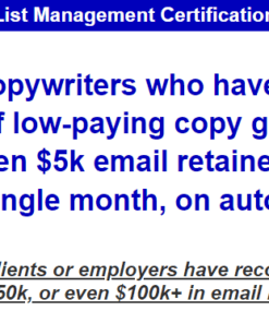 [GET] Troy Ericson – Email List Management Certification