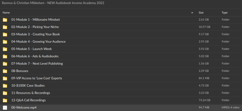 Rasmus Christian Mikkelsen NEW Audiobook Income Academy - Download