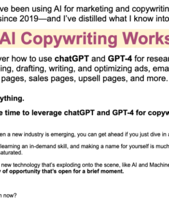 Sam Woods – The AI Copywriting Workshop