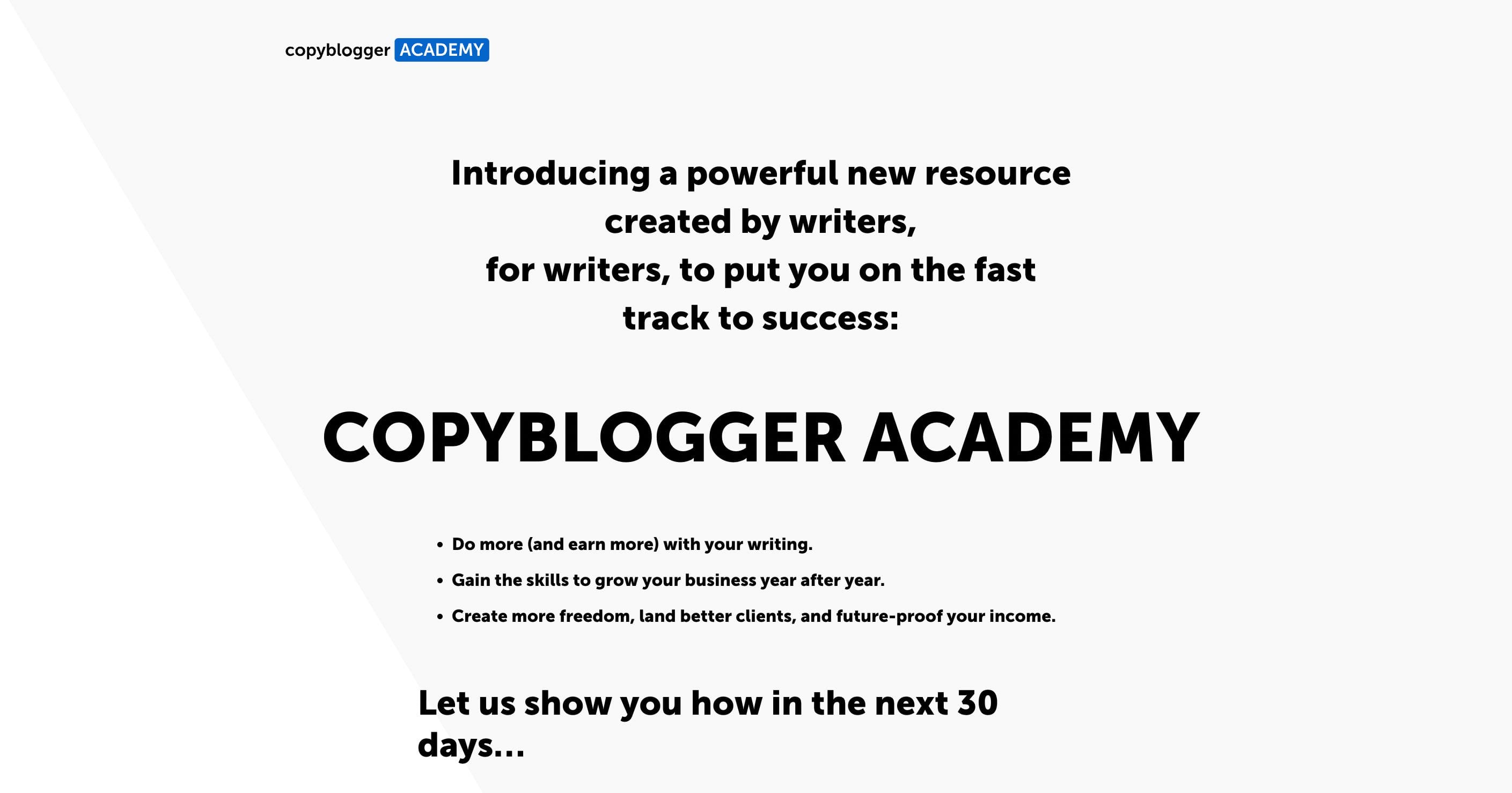 Copyblogger – Copyblogger Academy 2023 (GB)