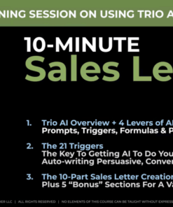 [VIP SHARE] Jon Benson – 10 Minute Sales Letter