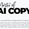 [VIP SHARE] Master of AI Copy – Copy School by Copyhackers