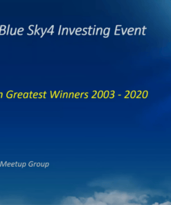 BlueSky4 Presentation Research Insights from 55 Greatest Stock Market Winners 2003 - 2020