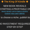 [FREE DOWNLOAD] Make Money with Kindle Books! Even if You Can’t Write
